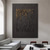 ieftine Picturi Abstracte-pictură în ulei realizată manual, pânză, artă de perete, decorare modernă, simplă, superioară, abstractă, textură aurie pentru decor interior pictură rulată fără rame, neîntinsă