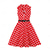 cheap Dresses-Retro Vintage 1950s Rockabilly Dress Swing Dress Polka Dot Girls&#039; Carnival Masquerade Daily Wear Bachelorette Party Kid&#039;s Dress Homecoming Dresses