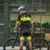 billiga Klädsatser för män-Herr Cykeltröja med shorts Kortärmad Bergscykling Vägcykling Gul Blå Grön Graffiti Cykel Elastan sporter Graffiti Kläder