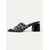 billige Kjole Sandaler-kvinners lilla rhinestone sandaler med blokkhæl med reim – elegante muldyr med åpen tå for fest, kveld og spesielle anledninger