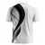 abordables Polo géométrique pour homme-Homme Géométrique Ligne Polo Manche Courte Polos Chemises à Col Occasionnel École Extérieur Tenue quotidienne Vêtements de maison Impression 3D Été Noir Blanche