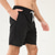 cheap Casual Shorts-Men's Shorts Summer Shorts Casual Shorts Corduroy Shorts Pocket Drawstring Elastic Waist Plain Comfort Breathable Short Outdoor Vacation Sport Casual Black White