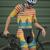 cheap Men's Jerseys-Men's Cycling Jersey Graphic Stripes Short Sleeve Bike Tee Tshirt Jersey with 3 Rear Pockets Mountain Bike MTB Quick Dry Anatomic Design Wicking Breathable Sports Yellow Red Clothing Apparel