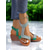 cheap Vacation Sandals-Sparkling T-Strap Sandals for Women – Comfortable and Stylish Wedge Sandals with Rhinestone Accents, Great for Casual Outings, Summer Parties and Special Occasions