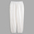 preiswerte Klassiker-Herren Jogginghose Leinenhosen Hose Sommerhose Baggy-Hosen Kordelzug Elastischer Bund Mehrfachpackung Einfach Komfort Atmungsaktiv Volle Länge Outdoor Lässig Täglich Mode Streetwear White