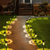 billige Pathway Lights &amp; Lanterns-5 stk utendørs solcelle lite rør lampe gårdsplass hage sti gjerde plen bryllup festival atmosfære dekorativ lampe