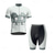 cheap Men&#039;s Clothing Sets-Men&#039;s Cycling Jersey with Shorts Short Sleeve Mountain Bike MTB Road Bike Cycling Yellow Orange Gray Graphic Bike Spandex Sports Graphic Clothing Apparel