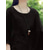 cheap Blouses &amp; Shirts-Women&#039;s Shirt Blouse Solid Color Stylish Casual 3/4 Length Sleeve Crew Neck Regular Tops Daily Black White Wine Khaki Summer Spring
