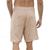 billige Klassisk-Herre Shorts Shorts i bomullslin Sommershorts Strandshorts Lomme Elastisk midje عادي Komfort Pustende Kort Feriereise Ferie Strand Hawaiisk Bohem Svart Hvit