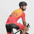 billiga Tröjor för män-Herr Cykeltröja Lutning Bokstav &amp; Nummer Kortärmad Cykel T-shirt Tröja med 3 bakfickor Bergscykling Snabb tork Anatomisk design Uppsugande Andningsfunktion sporter Röd Blå Grön Kläder