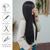 cheap Synthetic Trendy Wigs-Synthetic Wig kinky Straight Yaki Straight Layered Haircut With Bangs Machine Made Wig 32 inches A1 Synthetic Hair Women&#039;s Classic Comfortable Color Gradient Black