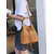 abordables Cabas et fourre-tout-Femmes Sac à main Sac seau Sac bandoulière Sacs à Épaule Paille Fête Décontracté Quotidien Plage Conception de noeud Grande capacité Sac Multi-Porté Couleur Unie Patchwork Kaki