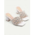 billige Kjole Sandaler-kvinners lilla rhinestone sandaler med blokkhæl med reim – elegante muldyr med åpen tå for fest, kveld og spesielle anledninger