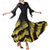 cheap Ballroom Dancewear-Women&#039;s Elegant Dance Hall Latin Dance Party Long Skirt with Layered Hem