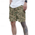 cheap Classic-Men&#039;s Cargo Shorts Camo Shorts Shorts Summer Shorts Drawstring Elastic Waist Multi Pocket Camouflage Comfort Wearable Knee Length Outdoor Sport Daily Fashion Casual White Light Green