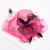 cheap Party Hats-Hats Organza Sun Hat Holiday Tea Party Cocktail Elegant Vintage Cute With Floral Headpiece Headwear