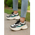voordelige Damessneakers-dikke dad sneakers voor dames – witte en oranje modieuze platform hardloopschoenen voor casual, streetwear en sportieve stijl
