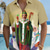 cheap Vintage Shirt-Men's St. Patrick's Day Shirt Button Up Shirt Short Sleeve Vintage Retro Holiday Festival Summer Turndown 3D Print Collared Shirts Front One Pocket Yellow