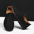 billiga Slip-On vardagsskor-slip-on loafers i beige mocka för män – handgjorda mockasinskor för vardagsbruk