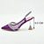 cheap Formal-oyal Blue Satin Slingback Heels with Rhinestones &amp; Matching Clutch– Luxurious Wedding &amp; Party Shoes for Women