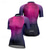 cheap Women&#039;s Jerseys-Women&#039;s Cycling Jersey Short Sleeve Bike Tee Tshirt Jersey with 3 Rear Pockets Mountain Bike MTB Breathable Quick Dry Anatomic Design Wicking Blue Dark Green Purple Gradient Sports Clothing Apparel