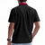 preiswerte Klassisches Poloshirt für Herren-Herren Viertel-Reißverschluss-Poloshirt Golfshirt Täglich Ferien Viertelreißverschluss Kurzarm Mode Basic Farbblock Patchwork Sommer Frühling Normale Passform Hellblau Schwarz Weiß Wein Marineblau