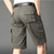 cheap Classic-Men&#039;s Cargo Shorts Shorts Summer Shorts Multi Pocket Flap Pocket Plain Comfort Wearable Knee Length Outdoor Sport Daily Fashion Casual Black Yellow