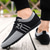 abordables Chaussures Décontractées à Lacets-Chaussures décontractées à enfiler en nylon pour hommes avec textures contrastées - parfaites pour un usage quotidien et les activités de loisirs