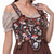cheap Corsets-Retro Vintage Medieval Renaissance Corset Vest Bustier Viking Lace up Floral Women&#039;s Celtic Fantasy Halloween Carnival Masquerade Vacation Casual Daily LARP Adults&#039; Vest