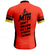 cheap Men's Jerseys-Men's Cycling Jersey Letter &amp; Number Short Sleeve Bike Tee Tshirt Jersey with 3 Rear Pockets Mountain Bike MTB Quick Dry Anatomic Design Wicking Breathable Sports Yellow Red Blue Clothing Apparel