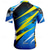cheap Men's Jerseys-Men's Cycling Jersey Gradient Letter &amp; Number Short Sleeve Bike Tee Tshirt Jersey with 3 Rear Pockets Mountain Bike MTB Quick Dry Anatomic Design Wicking Breathable Sports Dark Purple Blue Purple