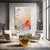 cheap Abstract Paintings-Handmade Oil Painting Canvas Wall Art Decoration Modern Abstract Living Dining Room for Home Decor Rolled Frameless Unstretched Painting