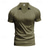 cheap Men&#039;s Classic Polo-Men&#039;s Golf Shirt Golf Polos Shirts Work Casual V Neck Short Sleeve Basic Modern Plain Jacquard Summer Spring Regular Fit Apricot White Brown Light Grey Army Green Light Blue Golf Shirt