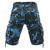 billige Klassisk-Herre Cargoshorts Camo Shorts Shorts Sommershorts Multi lomme Klapplomme Kamuflasje Kamuflasje Farge Komfort Anvendelig Knelengde utendørs Sport Daglig Mote Fritid Rød Lilla