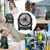 cheap Camping Lights &amp; Lanterns-1 Pc Portable Outdoor Camping Light, Outdoor Fan, Emergency Power Bank, Usb Charging Fan, Long Battery Life, Three Levels Of Dimming, Four Levels Of Wind Speed