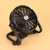 baratos Luzes e lanternas de acampamento-1 ventilador portátil de acampamento doméstico de 6 polegadas com rotação de 360 graus, display de potência com regulação de velocidade infinita, iluminação de inundação que pode ser pendurada ou em pé