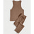 abordables Ensembles de t-shirts basiques pour hommes-Homme Ensembles T-shirt Sous-Vêtements Ensembles chemise et pantalon Tenues 2 pièces Sans manches Col Rond Été Uni Mode Occasionnel 2 pièces Vacances Tenue quotidienne Sortir Noir Marron Kaki T-shirt