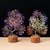cheap Party Supplies-Crystal Tree of Life 7 Chakra Healing Crystal Trees for Home Decor Office Desk Decor Living Room Decor Handmade Bonsai Trees for Positive Energy Money Good Luck Birthday Gifts for Women Mom