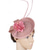 cheap Fascinators-Headdress Tulle Faux Linen Fedora Hat Horse Race Vintage Cute With Floral Headpiece Headwear