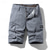 abordables Classique-Homme Shorts cargo Shorts Shorts d&#039;été Multi-poches Boutonné Poche à Rabat Uni Confort Portable Longueur Genou Extérieur Sport Quotidien Mode Occasionnel Noir Kaki