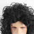 cheap Historical Wigs-Synthetic Wig Curly Wavy Layered Haircut With Bangs Machine Made Wig 24 inch A1 Synthetic Hair Women&#039;s Classic Comfortable Color Gradient Black Halloween Wigs