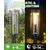 cheap Landscape Lights-1 Pack Solar Pathway Lights Outdoor, Solar Outdoor Lights, Bright Solar Garden Lights Waterproof, Auto On/Off Outdoor Solar Lights for Yard Landscape Path Lawn Patio Walkway