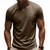 cheap Basic T shirts-Men&#039;s T Shirt Tee Short Sleeve Shirt Tee Top Short Sleeve V Neck Summer Plain Fashion Designer Basic Classic Vacation Street Going out Black White Orange Top Tee for Men