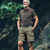 economico All&amp;#39;aperto-Per uomo Pantaloncini cargo Shorts Bermuda Pantaloncini casual Multi-tasche Gamba Dritta Semplice Comodità Indossabile Lunghezza al ginocchio All'aperto Casuale Campeggio &amp; Escursionismo Moda