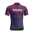 cheap Men&#039;s Jerseys-Men&#039;s Cycling Jersey Short Sleeve Bike Tee Tshirt Jersey with 3 Rear Pockets Mountain Bike MTB Breathable Quick Dry Anatomic Design Wicking Dark Pink Dark Purple Red Gradient Sports Clothing Apparel