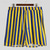cheap Men&#039;s Tee Sets-Men&#039;s T-shirt Suits 2 Pieces Outfits Tee &amp; Shorts Short Sleeve Shirt Collar Summer Stripes Fashion Casual 2 Piece Vacation Daily Wear Going out Yellow Top Tee for Men