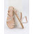 voordelige Platte Sandalen-dames sandalen met parelbandjes – elegante strandsandalen met strass voor de zomer, bruiloften en casual uitjes