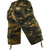 billige Klassisk-Herre Cargoshorts Camo Shorts Shorts Sommershorts Multi lomme Klapplomme Kamuflasje Kamuflasje Farge Komfort Anvendelig Knelengde utendørs Sport Daglig Mote Fritid Rød Lilla
