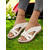 preiswerte Komfortsandalen-elegante Keilsandalen mit Blumenmuster und Cut-outs für Damen – bequeme Sommerschuhe mit dekorativen Blumen, ideal für den Alltag oder Gartenpartys