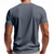 cheap Basic T shirts-Men&#039;s T Shirt Tee Short Sleeve Shirt Tee Top Short Sleeve V Neck Summer Plain Fashion Designer Basic Classic Vacation Street Going out Black White Orange Top Tee for Men
